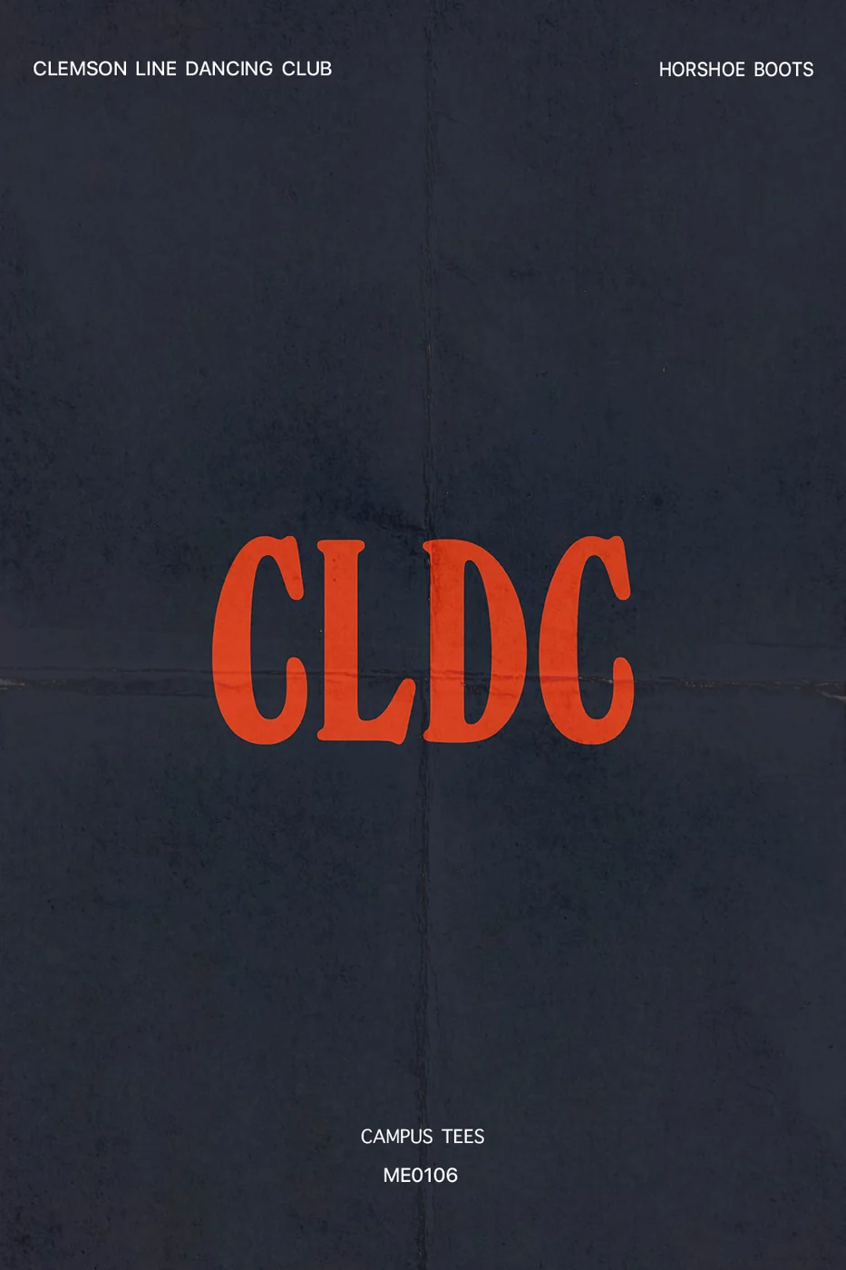 Clemson CLDC Horshoe — Campus Tees custom apparel design inspiration