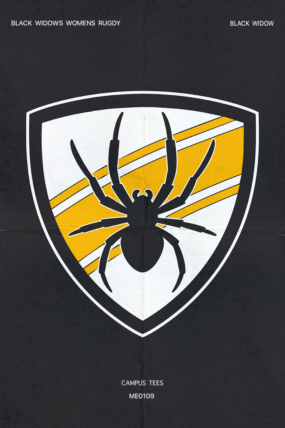 Idaho Black Widow Ruby Black Widow — Campus Tees custom apparel design inspiration