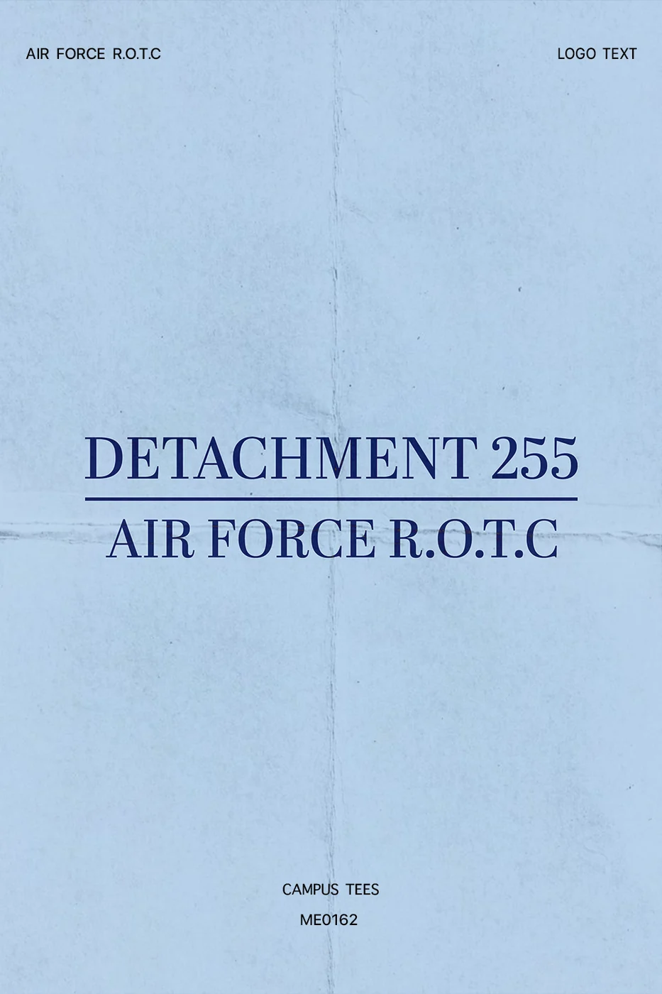 Iowa AFROTC Air Force Logo — Campus Tees custom apparel design inspiration