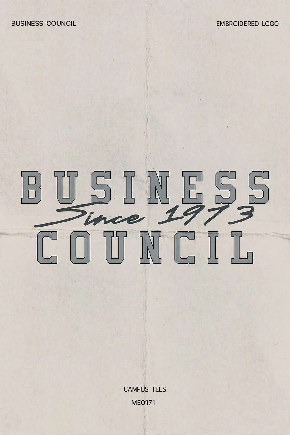 UIUC Business Counsel Business1973 — Campus Tees custom apparel design inspiration