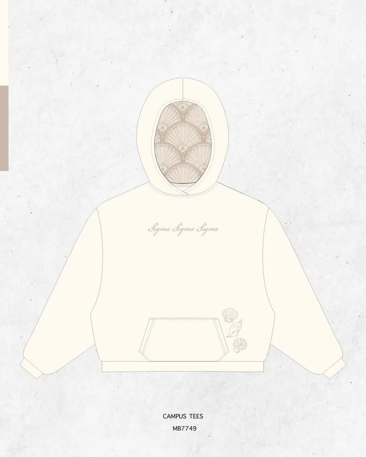 Chapter apparel mockup — Campus Tees garment mockup inspiration