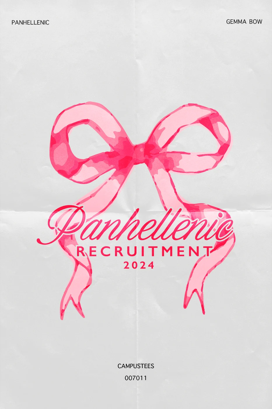 Panhellenic Gemma Bow — Panhellenic design inspiration