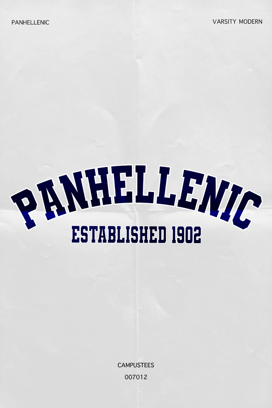 Panhellenic Varsity Modern — Panhellenic design inspiration