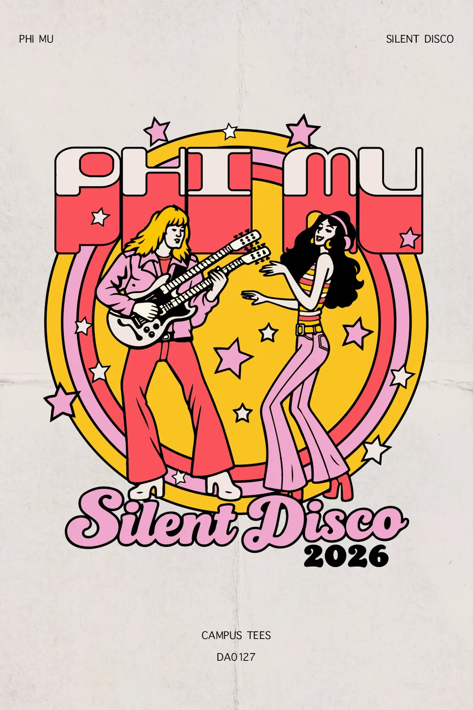 GT PHI MU SILENT DISCO — Phi Mu design inspiration