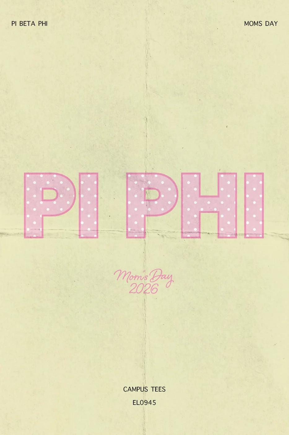 Purdue Pi Phi Moms Day — Pi Beta Phi custom apparel design inspiration for mom’s weekend