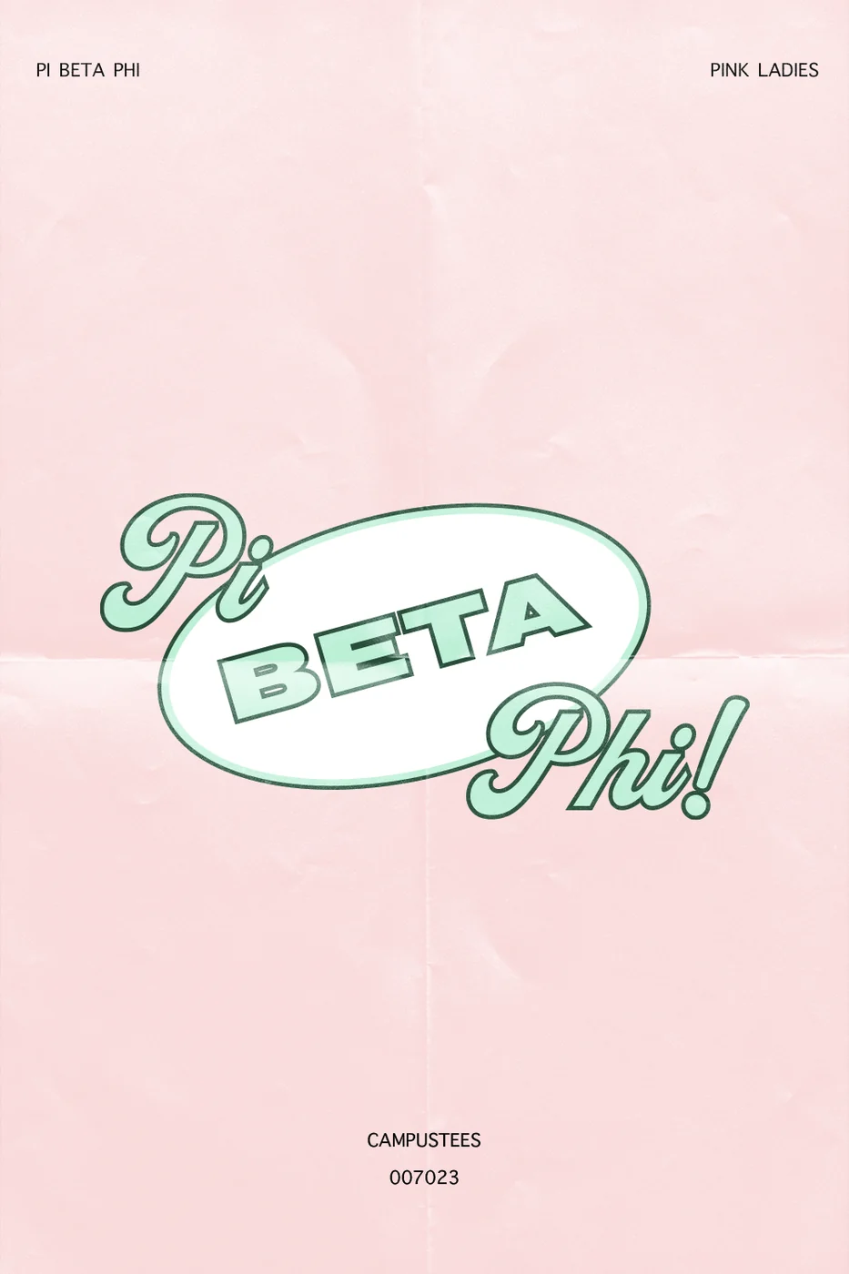 Pi Beta Phi Pink Ladies — Pi Beta Phi custom apparel design inspiration