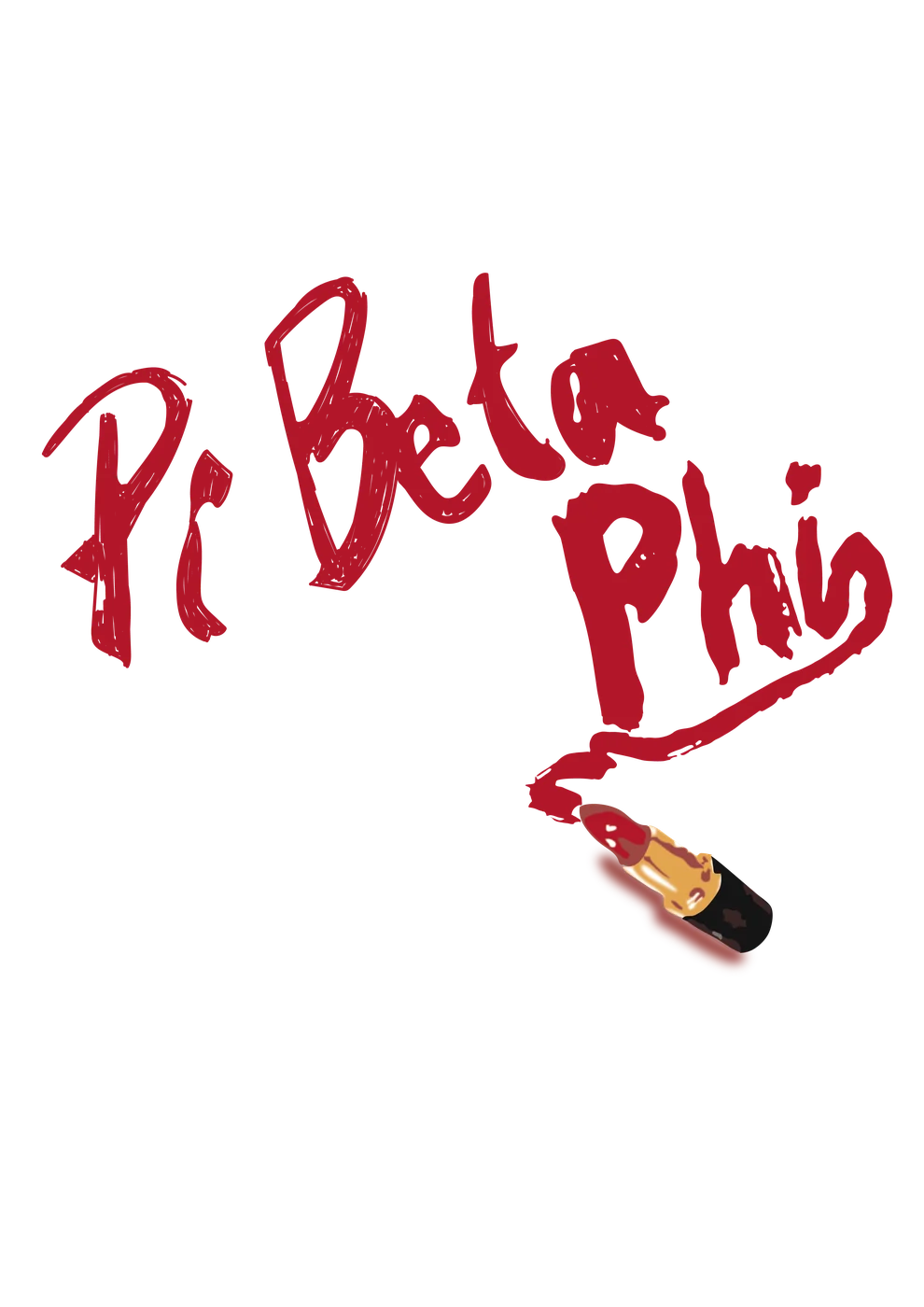 Vanderbilt Pi Phi Pi Beta Phi Lip stick — Pi Beta Phi custom apparel design inspiration
