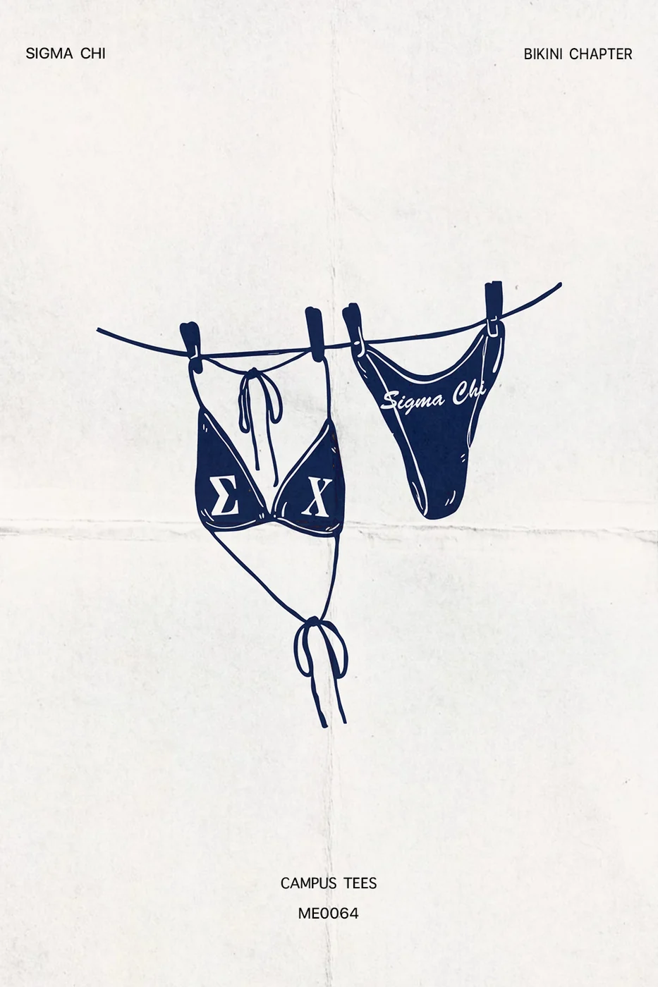 EIU Sigma Chi Bikini EX — Sigma Chi design inspiration