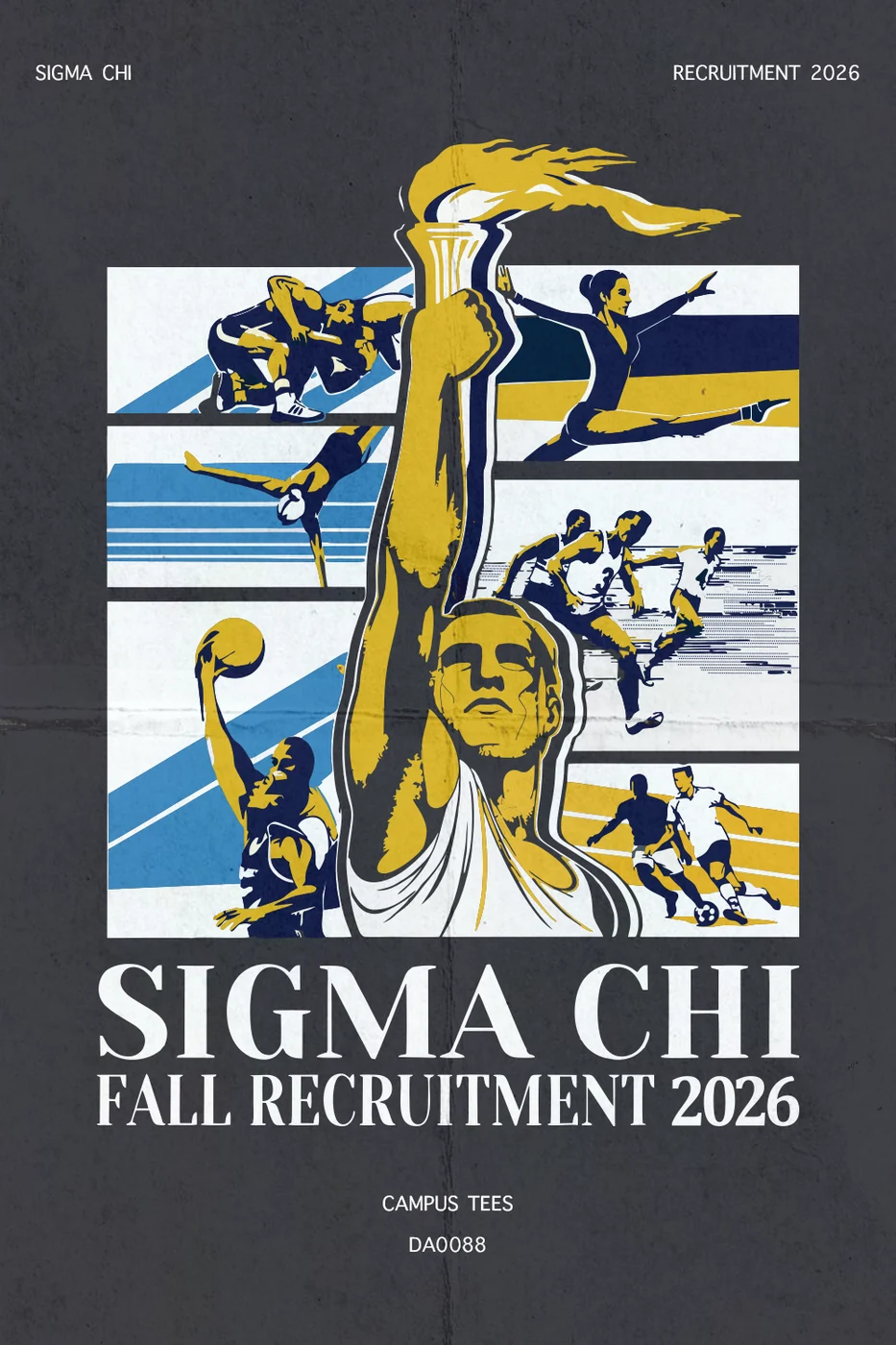 UCM SIGMA CHI RECRUITMENT 2026 — Sigma Chi design inspiration for recruitment