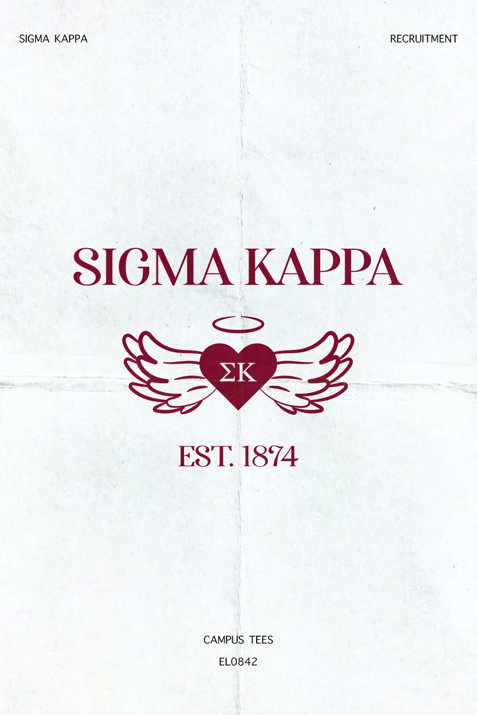 Berkeley SK Recruitment — Sigma Kappa design inspiration for recruitment