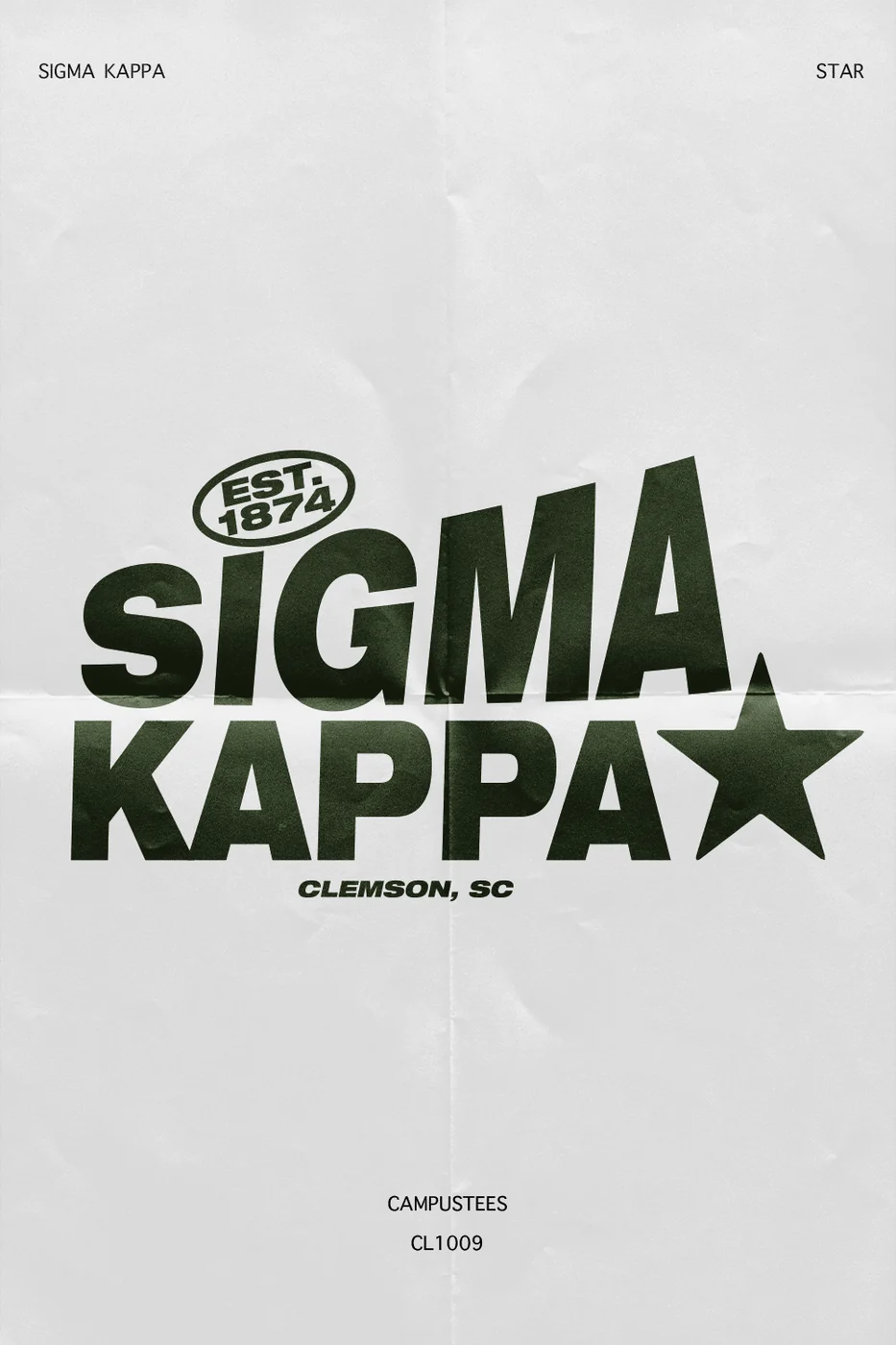 SK STAR — Campus Tees custom apparel design inspiration