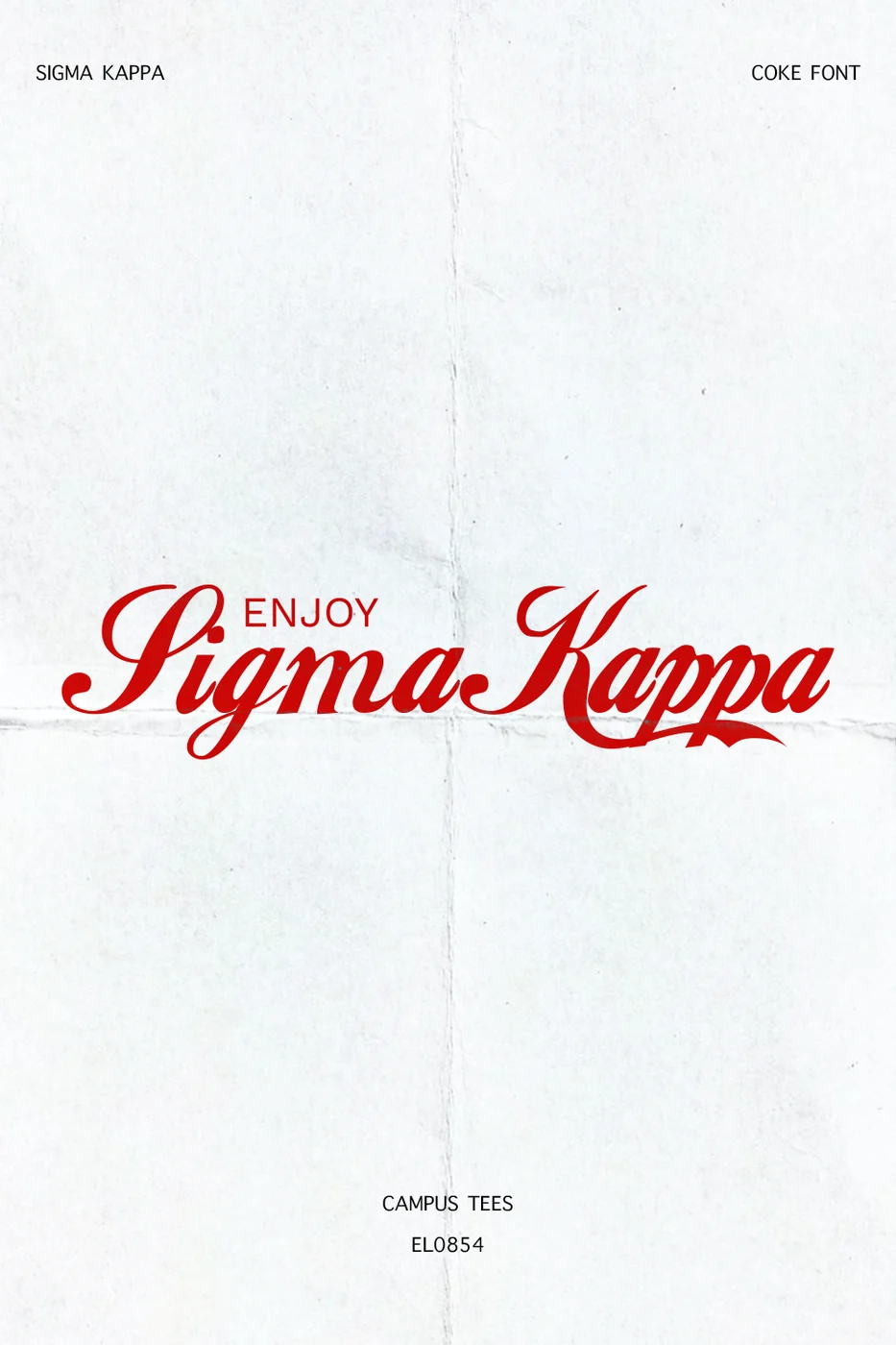 Clemson SK Coke Font — Campus Tees custom apparel design inspiration