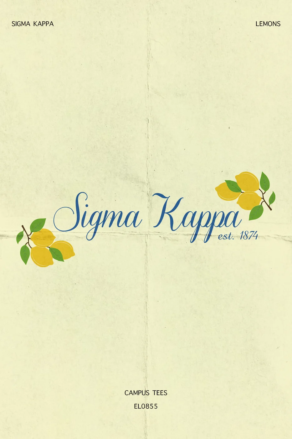 Clemson SK Lemons — Campus Tees custom apparel design inspiration