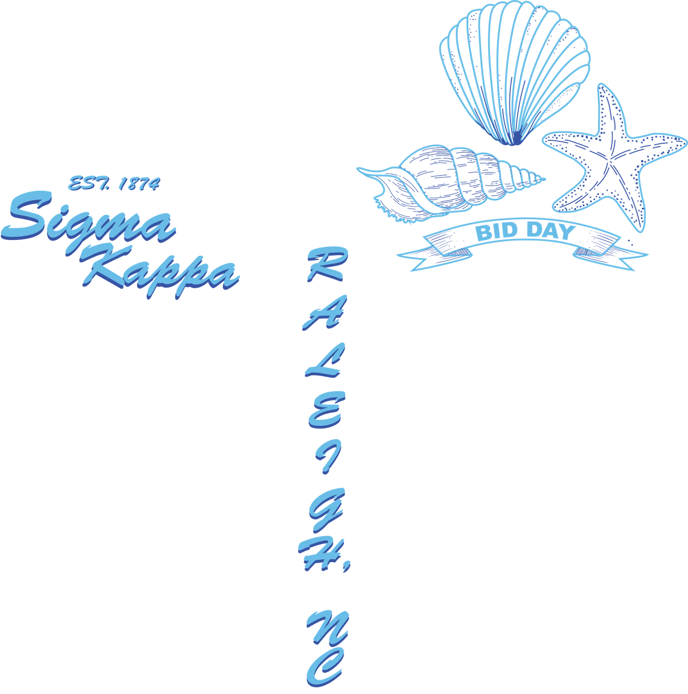 Sigma Kappa Raleigh NC BID (2) — Sigma Kappa custom apparel design inspiration