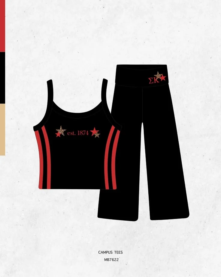 Sigma Kappa · Apparel mockup — Campus Tees garment mockup inspiration