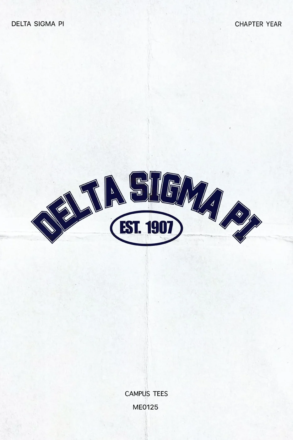 Universityof Dayton Delta Sigma Pi Delta Sigma — Campus Tees custom apparel design inspiration