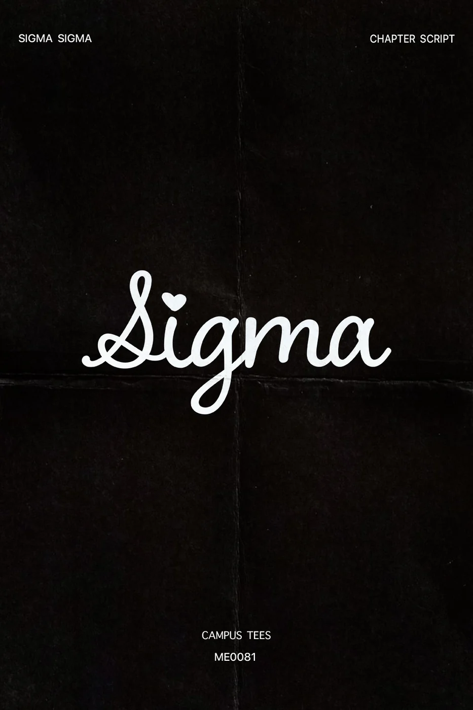 Hope College Sigma Sigma Sigma Sigma — Campus Tees custom apparel design inspiration