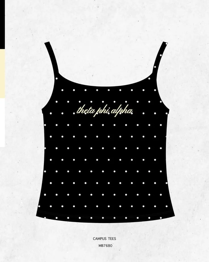 Theta Phi Alpha · Apparel mockup — Campus Tees garment mockup inspiration