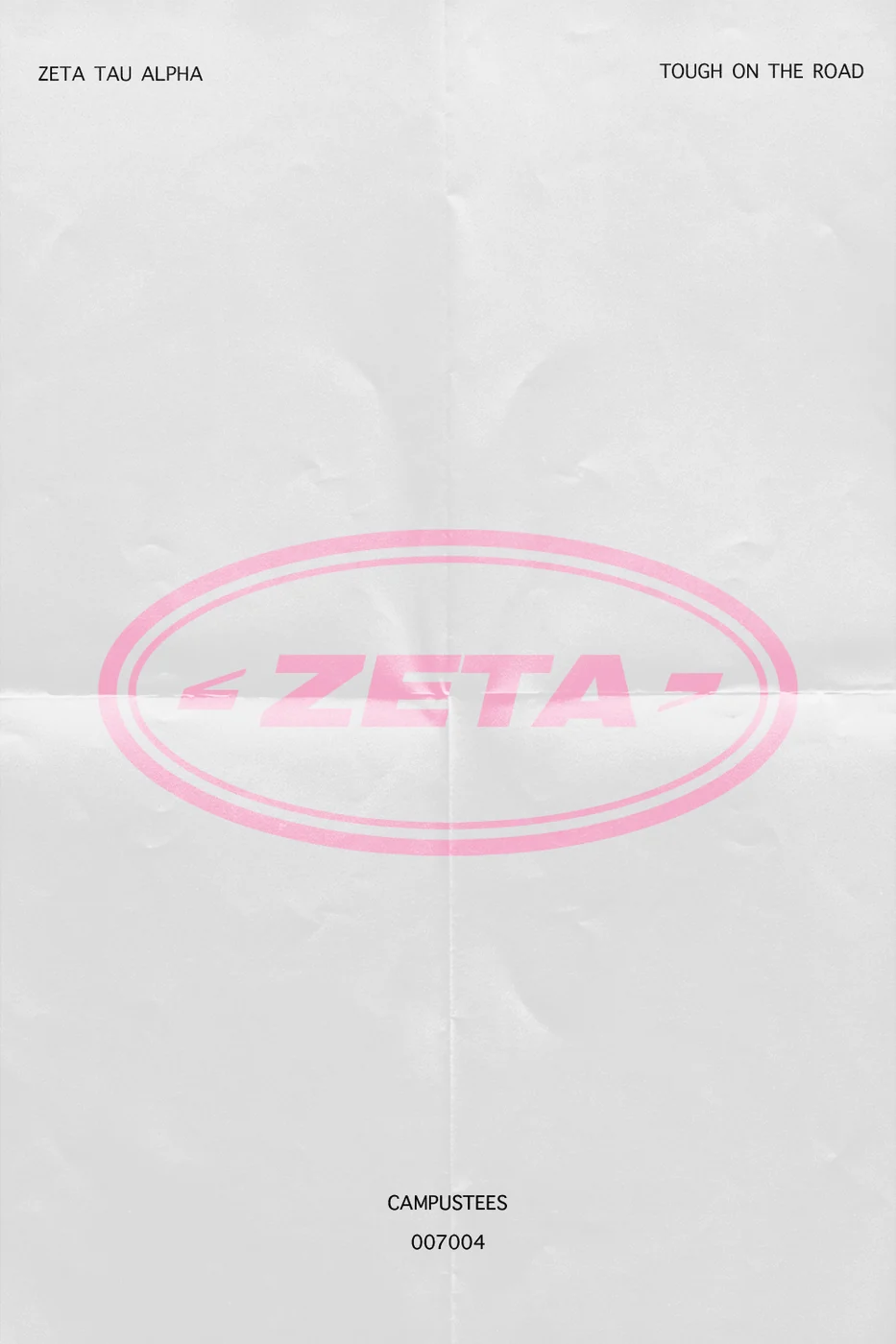 Zeta Tau Alpha Tough On The Road — Zeta Tau Alpha custom apparel design inspiration