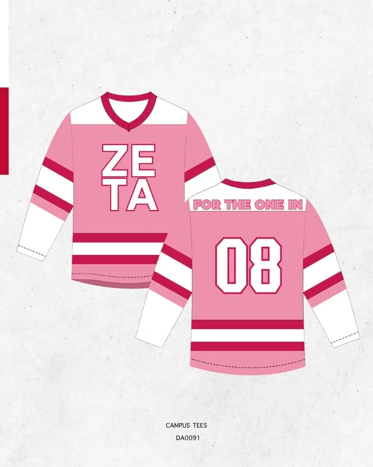 Zeta Tau Alpha · Apparel mockup — Campus Tees garment mockup inspiration