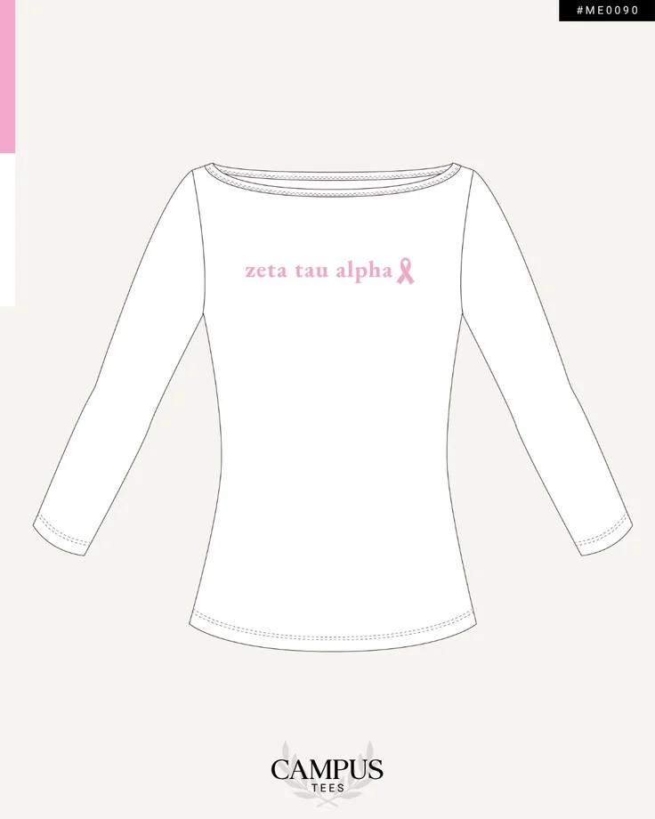 Zeta Tau Alpha · Apparel mockup — Campus Tees garment mockup inspiration