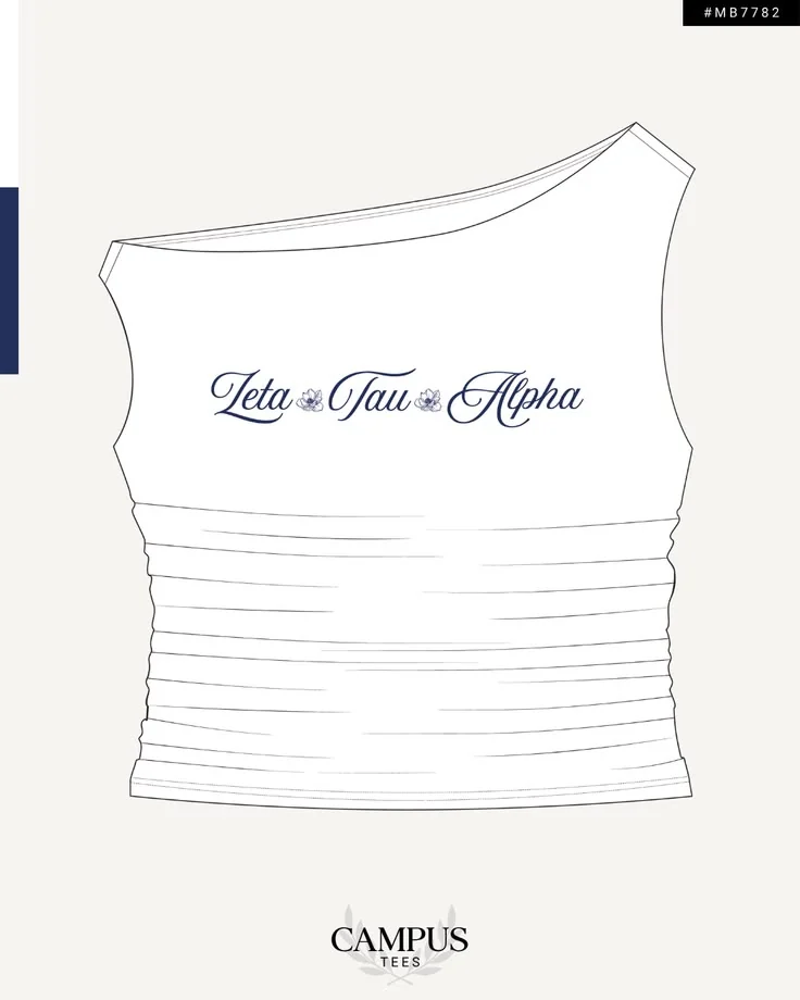 Zeta Tau Alpha · Apparel mockup — Campus Tees garment mockup inspiration