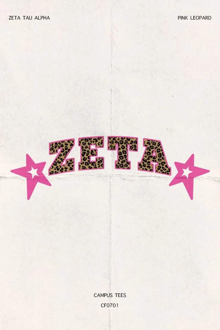 Zeta Tau Alpha · Pinterest favorite — Campus Tees custom apparel design inspiration